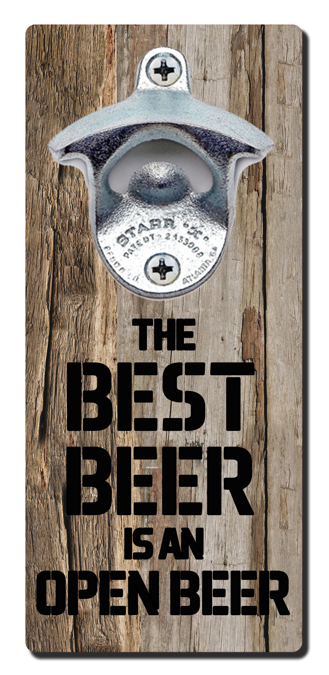 Best Beer Quote - Magnetic Bottle Opener