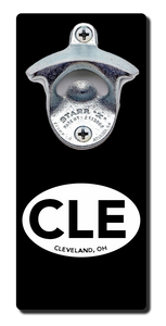 Cleveland CLE - Magnetic Bottle Opener