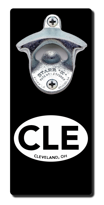 Cleveland CLE - Magnetic Bottle Opener