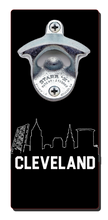 Load image into Gallery viewer, Cleveland Skyline - Magnetic Bottle Opener

