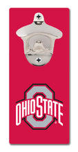 Load image into Gallery viewer, Ohio State University - Block O Scarlet - Magnetic Bottle Opener
