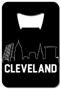Cleveland Skyline - Wallet Bottle Opener